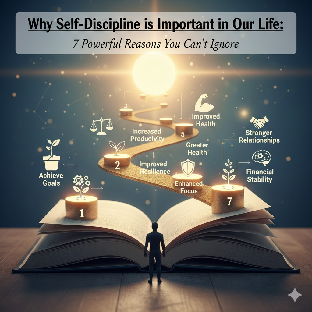 why self-discipline is important in our life, discipline can change your life, achieving success through self-discipline